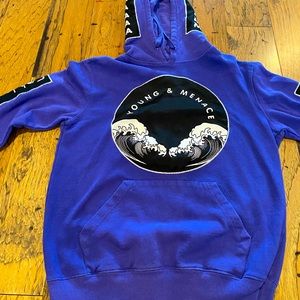Fall Out Boy Young and Menace purple hoodie